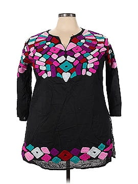 Jessica Taylor Short Sleeve Blouse (view 1)