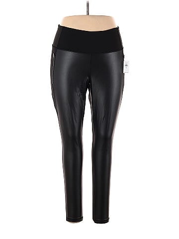 Active by Old Navy Solid Black Leggings Size XL (Tall) - 36% off