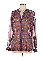 Sundance Long Sleeve Silk Top