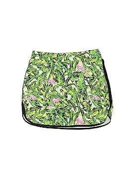 ZELOS, Shorts, 35 Zelos Green Pink Floral Bike Shorts Womens Size Medium