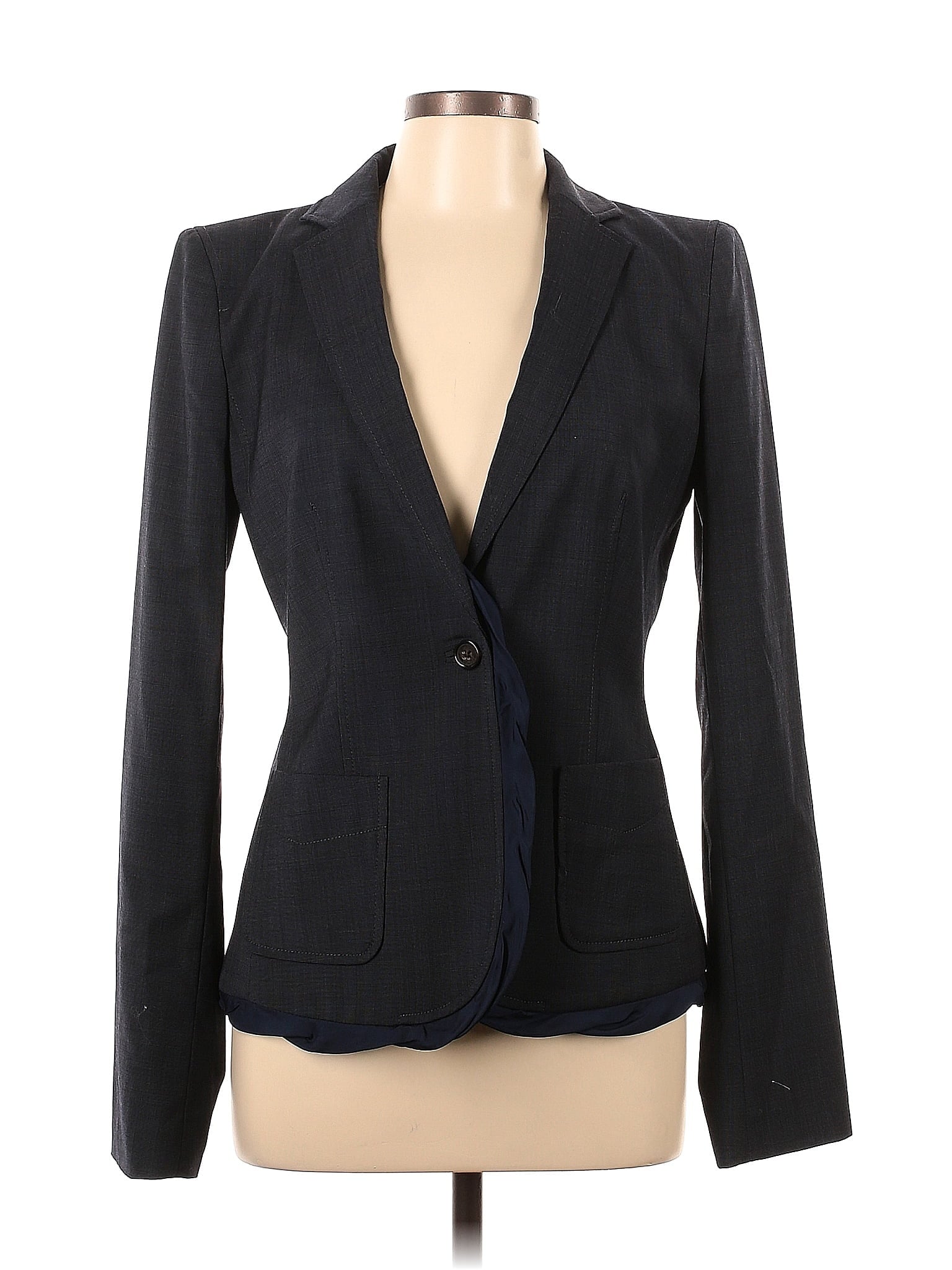 Blazer Uomo Banana Republic Taglia 38R Blu Navy - Lana Italiana - Nuovo Con Etichette