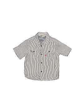 Armani Baby Short Sleeve Button-Down Shirt (view 1)