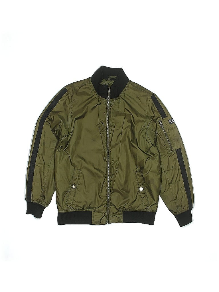 Zara Kids Solid Green Jacket Size 10 - photo 1