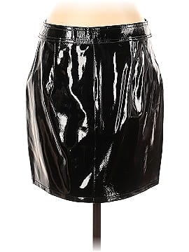 Rag & Bone/JEAN Faux Leather Skirt (view 2)