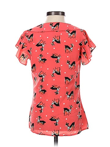 Beach Bash Short Sleeve Blouse (view 2)