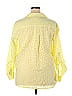 Dana Buchman Ombre Yellow Long Sleeve Blouse Size XXL - photo 2