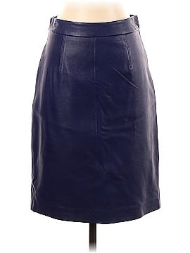 an original MILLY of New York Leather Skirt (view 1)