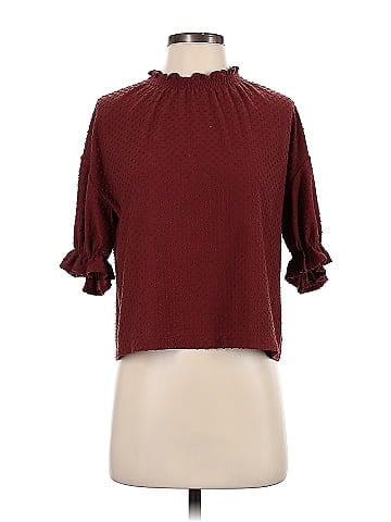TeXTURE & THREAD Madewell 3/4 Sleeve Blouse (view 1)