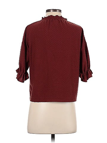 TeXTURE & THREAD Madewell 3/4 Sleeve Blouse (view 2)