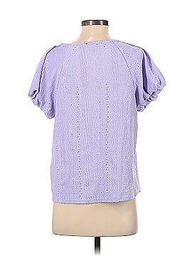 Cable & Gauge Short Sleeve Blouse (view 2)