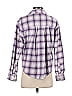 Madewell 100% Cotton Plaid Purple Long Sleeve Button-Down Shirt Size S - photo 2