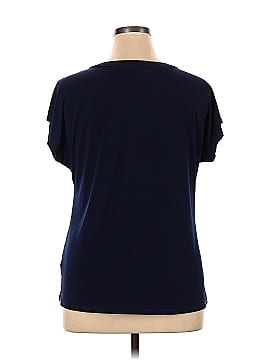 Always Indigo Short Sleeve Top (view 2)