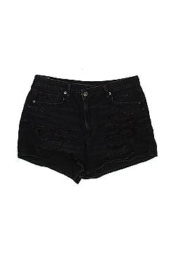 Ladies American Eagle Distressed Dark Wash Denim Shorts- Size 6 – Refa's  Thrift Closet