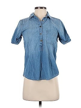 Current/Elliott Short Sleeve Button-Down Shirt (view 1)