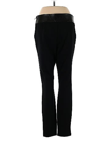 Soho JEANS NEW YORK & COMPANY Solid Black Dress Pants Size L - 75