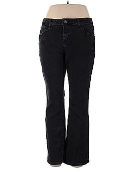 Simply Vera Wang Bootcut Lowrise Jeans Black Size 8 - $13 - From Hannah