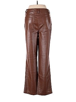 MAISON AMÉLIE Faux Leather Pants (view 2)
