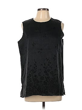 SILK CLUB COLLECTION Sleeveless Blouse (view 1)