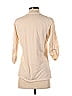 Ann Taylor LOFT 100% Cotton Ivory 3/4 Sleeve T-Shirt Size S - photo 2