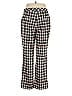 Pearl By Lela Rose Houndstooth Tortoise Argyle Checkered-gingham Grid Plaid Green Dress Pants Size 10 - photo 2