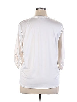 Larry Levine Long Sleeve Henley (view 2)