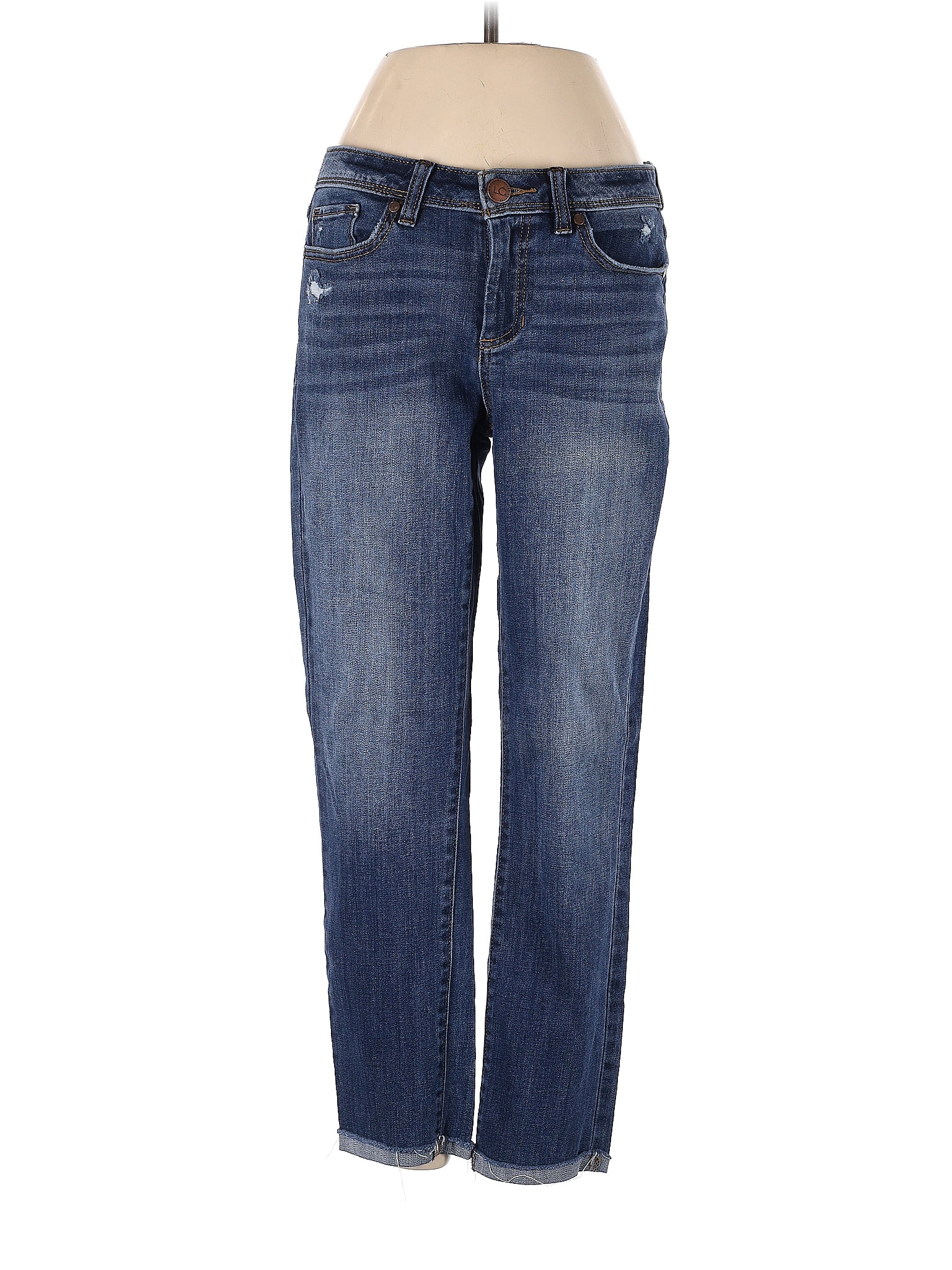 Lauren Conrad Solid Blue Jeans Size 4 53 off ThredUp