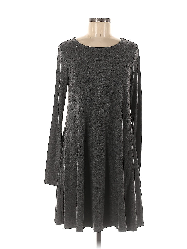 Old Navy Solid Marled Gray Casual Dress Size M (Maternity) - photo 1