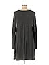 Old Navy Solid Marled Gray Casual Dress Size M (Maternity) - photo 2