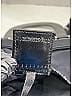 Fendi 100% Canvas Solid Black Satchel One Size - photo 10