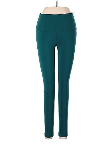 Yogalicious Solid Teal Leggings Size M - 56% off