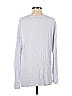Something Navy Gray Long Sleeve Top Size S - photo 2