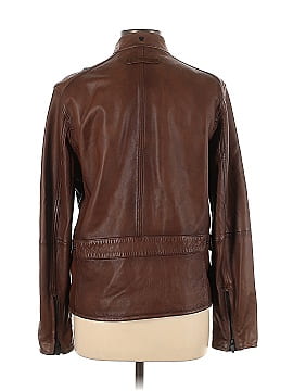 Massimo Dutti Leather Jacket (view 2)
