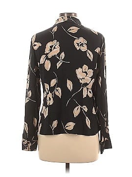 INC International Concepts Long Sleeve Silk Top (view 2)