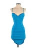 Rumors 100% Polyester Blue Cocktail Dress Size 5 - photo 1