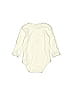 Hb 100% Cotton Ivory Long Sleeve Onesie Size 6-9 mo - photo 2