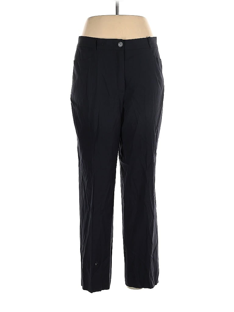 Basler 100% Acetate Solid Black Dress Pants Size 44 (FR) - photo 1