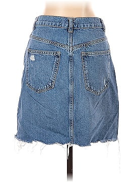 We the Free Denim Skirt (view 2)