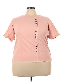 Eazies Short Sleeve Blouse (view 1)