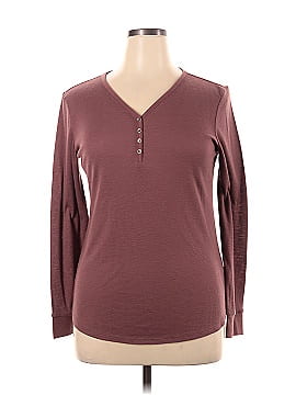 Maurices Long Sleeve Henley (view 1)