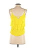 Emmelee 100% Rayon Yellow Sleeveless Blouse Size S - photo 2