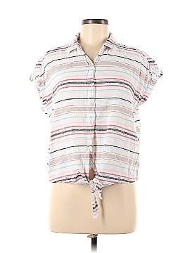Weatherproof Short Sleeve Button-Down Shirt (view 1)