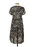 Maeve by Anthropologie 100% Viscose Tortoise Animal Print Leopard Print Black Casual Dress Size XS - photo 2
