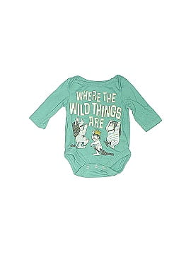 Where the Wild Things Are Long Sleeve Onesie (view 1)