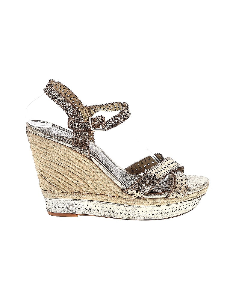 gianni bini gold wedges