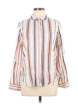 Sky and Sparrow 3/4 Sleeve Button-Down Shirt (view 1)