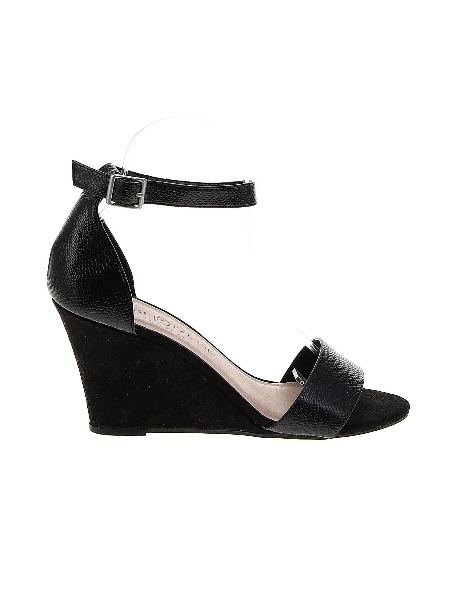 Chinese laundry cheap black wedges