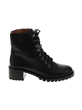 Madewell The Julien Lace-Up Lugsole Boot in Leather (view 1)