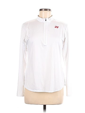 Yonex White Track Jacket Size M - 67% off | ThredUp