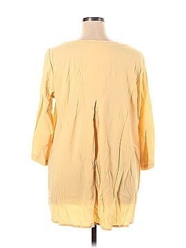 Linea by Louis Dell'Olio Long Sleeve Blouse (view 2)