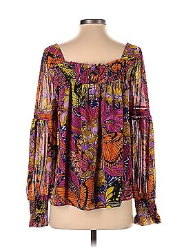 Alexandra Farmer exclusively for Anthropologie Long Sleeve Blouse (view 2)